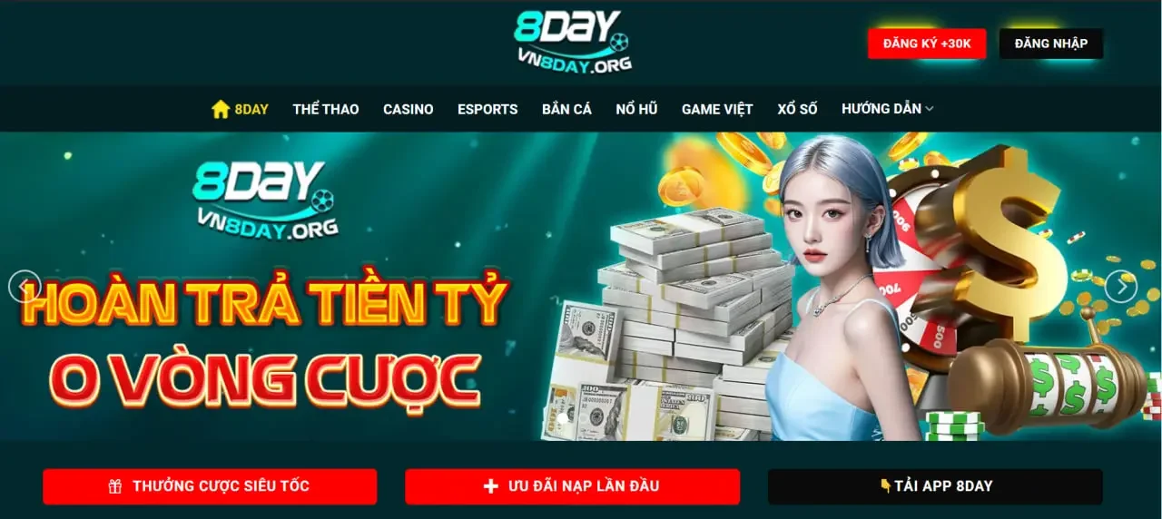 Tổng quan về nhà cái 8day